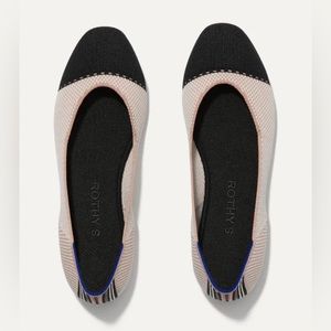 Rothy’s Tuxedo Square Flats size 7.5 VGUC